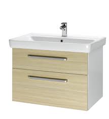 Q MAX 800 dub umyvadlo se skříňkou
