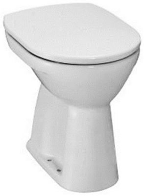 LYRA Plus WC mísa stojící, svislý odpad